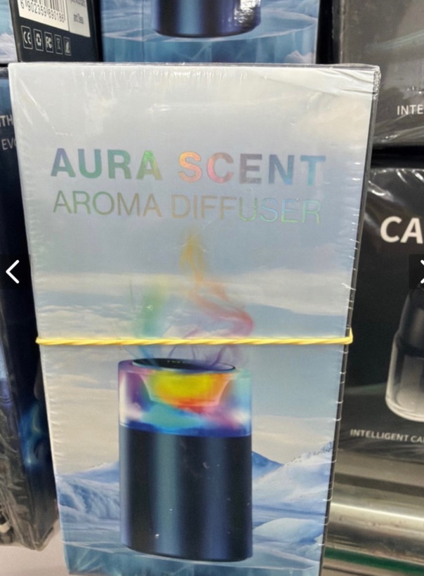 خوشبو کننده هوشمند خودرو مکس ول مدل Aura Scent با نور RGB و افکت مه ابری
