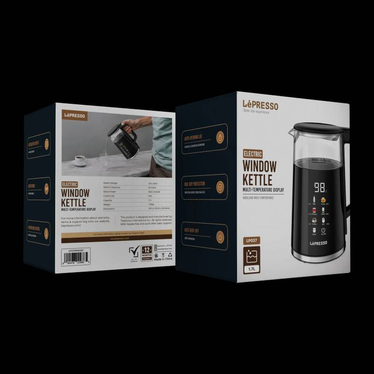 کتری برقی هوشمند برند LèPRESSO مدل LPCFFM0037 ارسال فوری با پیک برای تهران و ارسال سریع به سراسر ایران