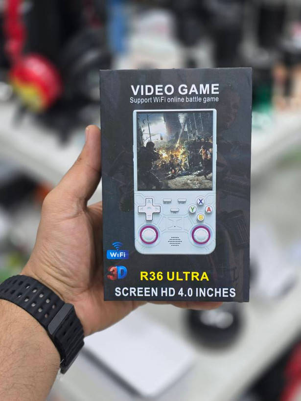 کنسول بازی مدل R36 ULTRA Consola Retro ارسال فوری با پیکبرای تهران و ارسال سریع به سراسر ایران