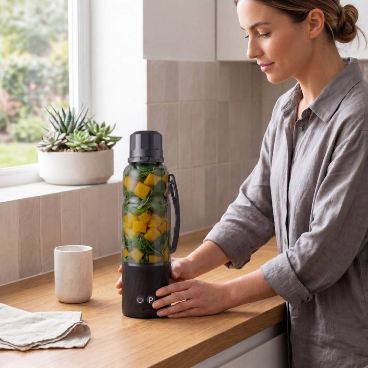 مخلوطکن قابل حمل (Portable Blender) از برند LePresso مدل Juvelix 370W ارسال فوری با پیکبرای تهران و ارسال سریع به سراسر ایران